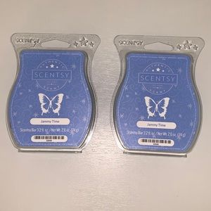 Two Scentsy Jammy Time Wax Bar